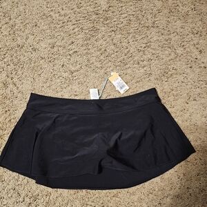 Kona Sol black swim skirt XL **new